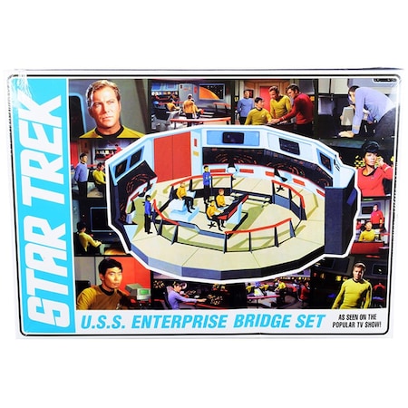 Time2Play 1-32 Scale U.S.S. Enterprise Command Bridge Set Star Trek TV Show Skill 2 Model Kit TI3468938